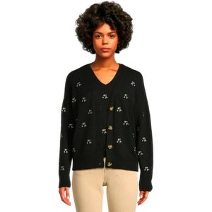 Time and Tru Women's Embroidered Plus Size Cardigan